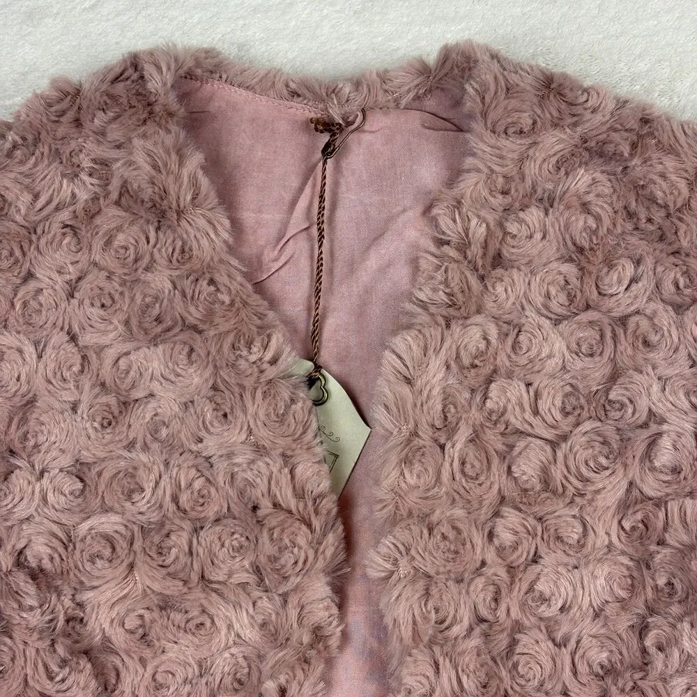 NEW Maileg Bolero Girls 4-6 Rose Pink Ballerina Dance Dress Up Shrug Jacket RARE